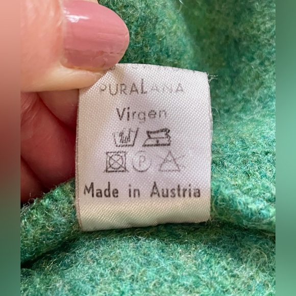 Litz-Pichler Austrian Virgin Wool Loden Coat | Trachten Boiled Wool Jacket - Picture 8 of 8